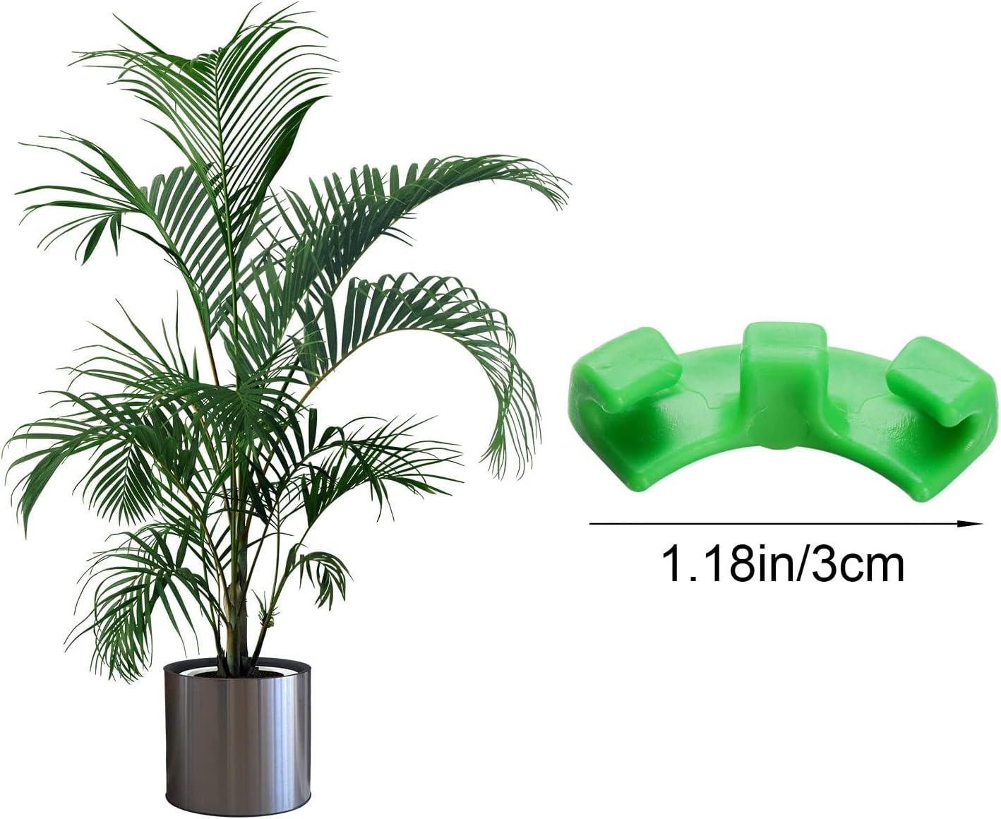 90 Degree Plant Bender, Plant Trainer, for Low Stress Training, 100 Pack, Green