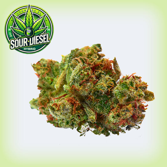 Sour Diesel Flower - Hybrid